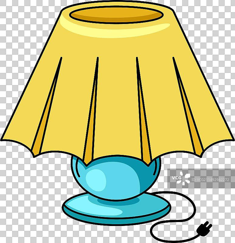 彩色灯轮廓白色背景图片素材