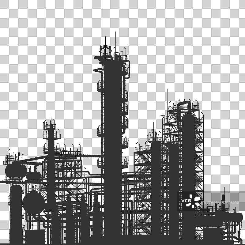 炼油化工厂图片素材