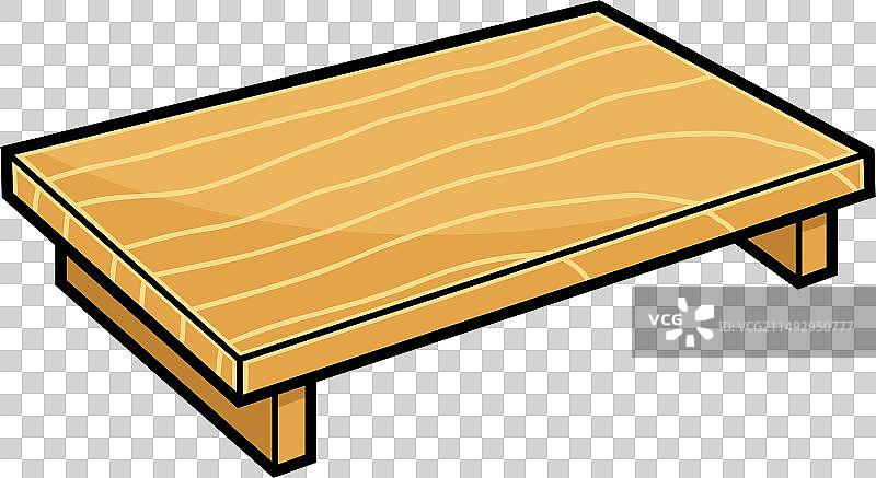 卡通日式木制寿司盘图片素材