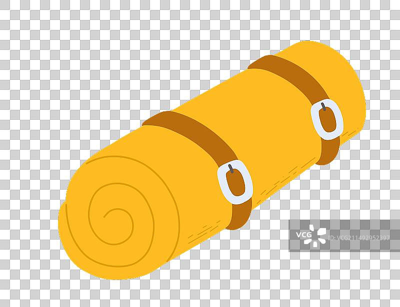 卡通露营垫图片素材