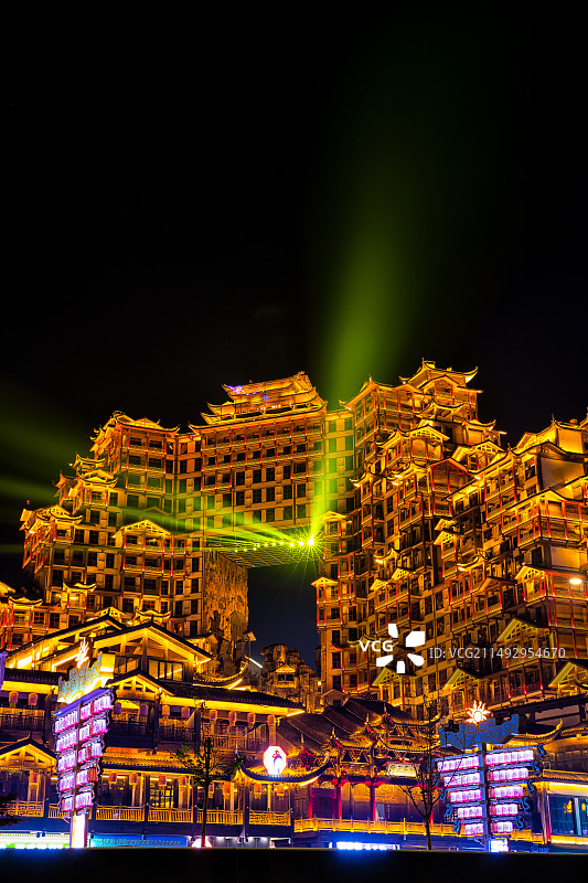 张家界|七十二奇楼图片素材