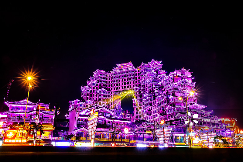 张家界|七十二奇楼图片素材