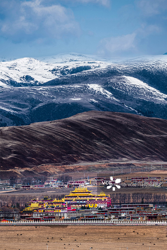 四川阿坝小金县藏家图片素材