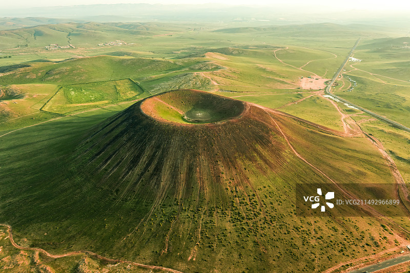 乌兰哈达火山图片素材