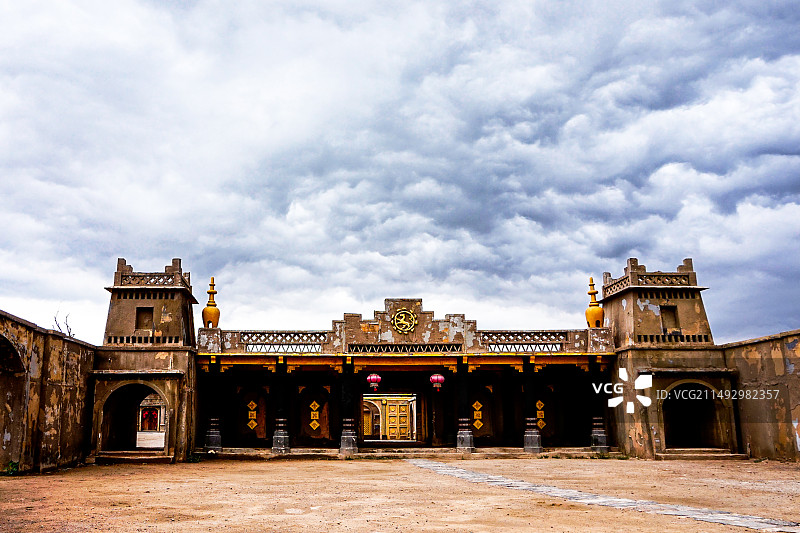 银川市宁夏镇北堡西部影视城图片素材