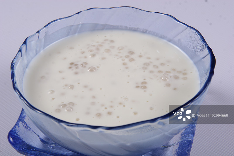 椰汁西米露图片素材