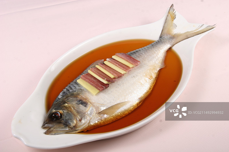 花雕酒蒸鲥鱼图片素材