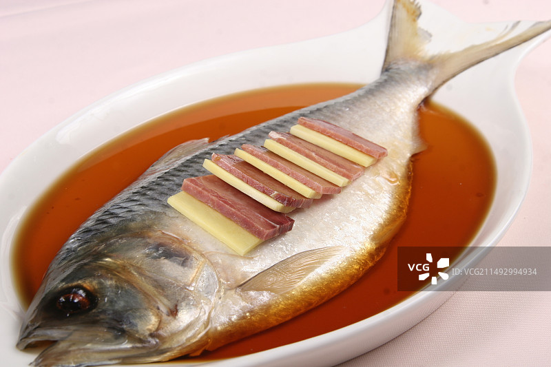 花雕酒蒸鲥鱼图片素材