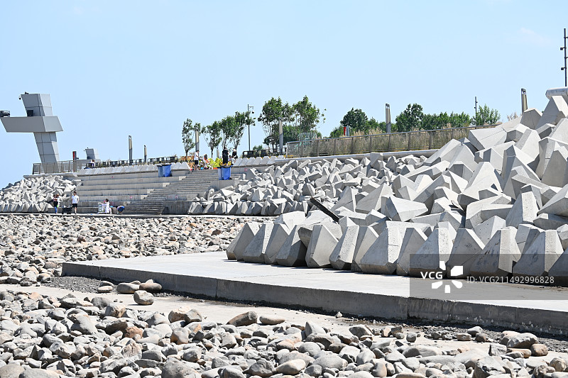 天津东疆湾景区图片素材