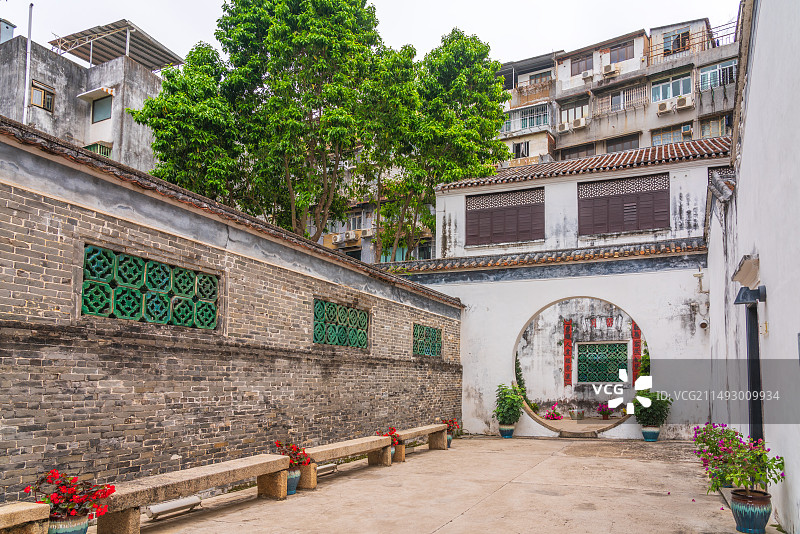 澳门郑家大屋图片素材