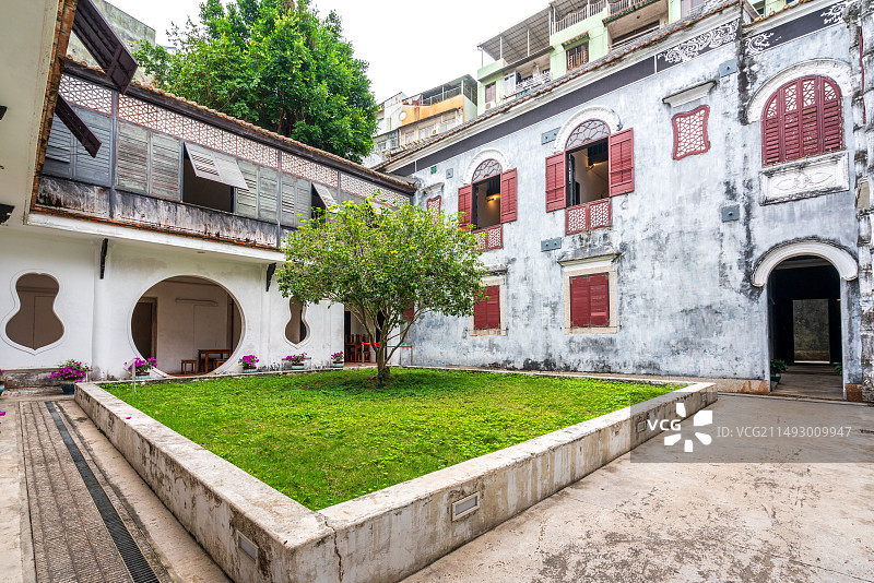 澳门郑家大屋图片素材