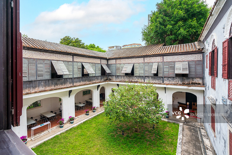 澳门郑家大屋图片素材