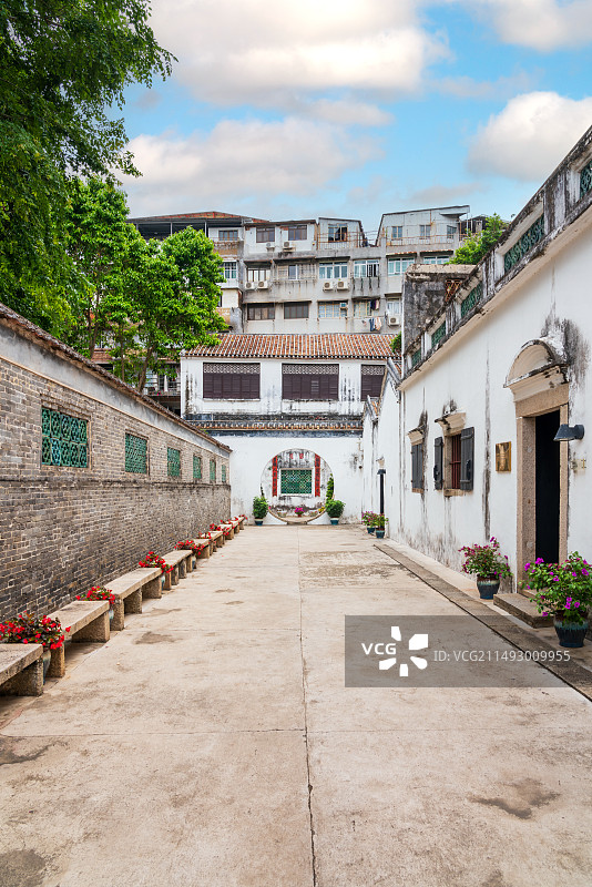 澳门郑家大屋图片素材