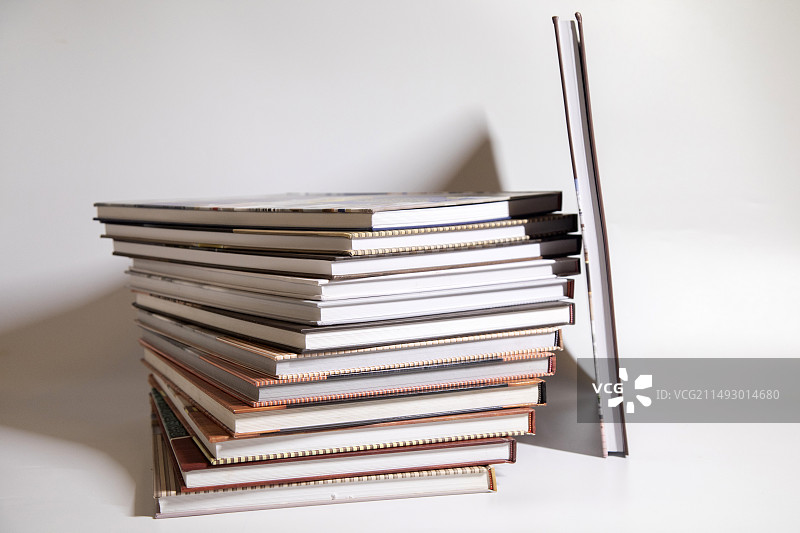 叠层的书籍图片素材