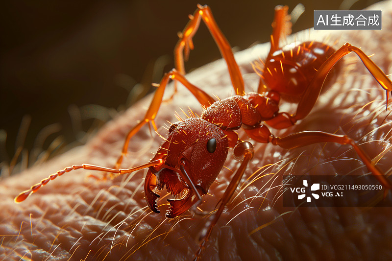 【AI数字艺术】入侵物种红火蚁图片素材