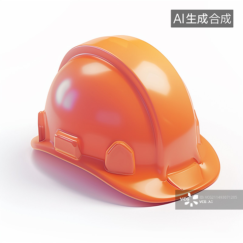 【AI数字艺术】安全帽3D图标图片素材