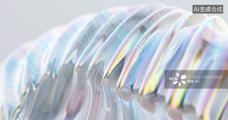 【AI数字艺术】白色背景上的回形针特写镜头图片素材