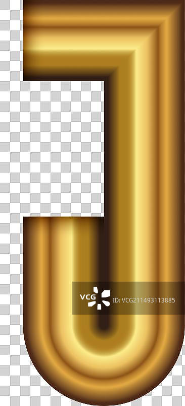 粗体字母J 3D标志简约设计图片素材