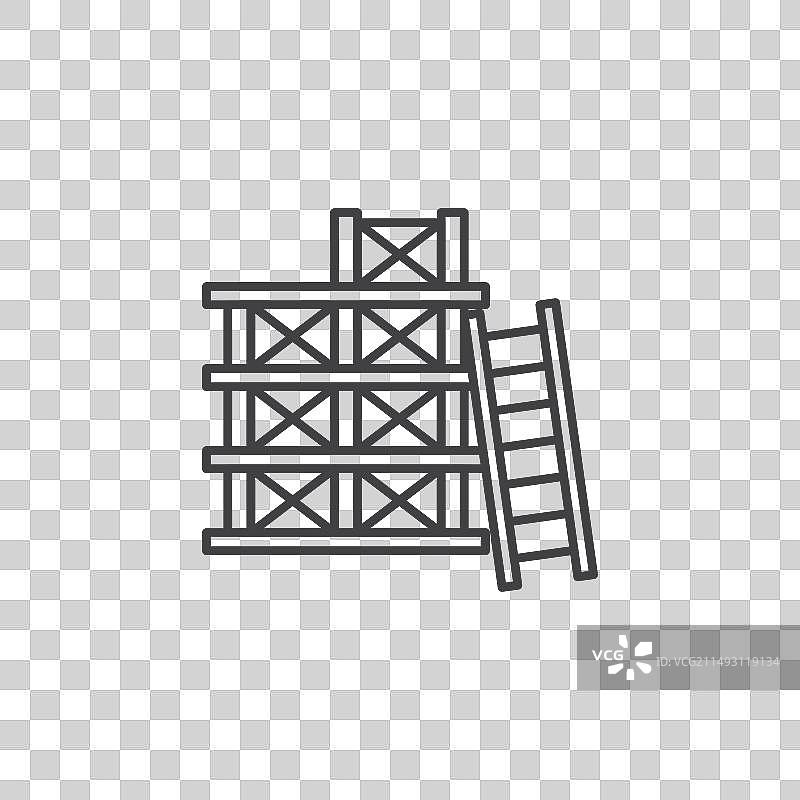 脚手架图标集建筑图片素材
