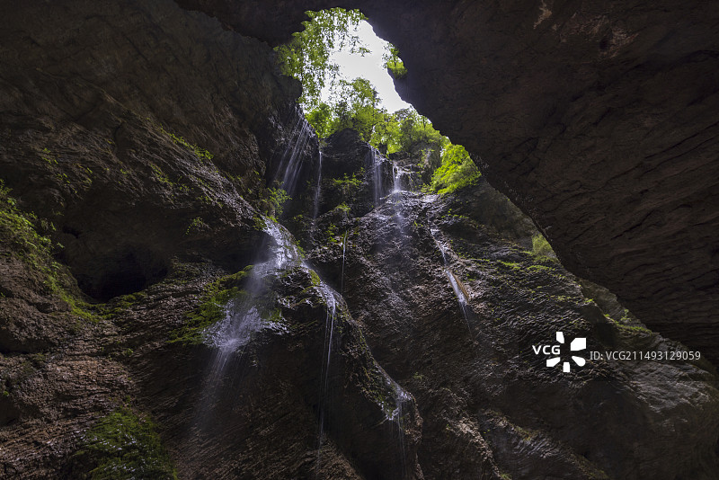 国家地质公园甘肃陇南宕昌县城及官峨沟旅游景区风光图片素材