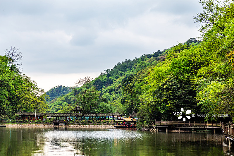 青城山景区风光图片素材