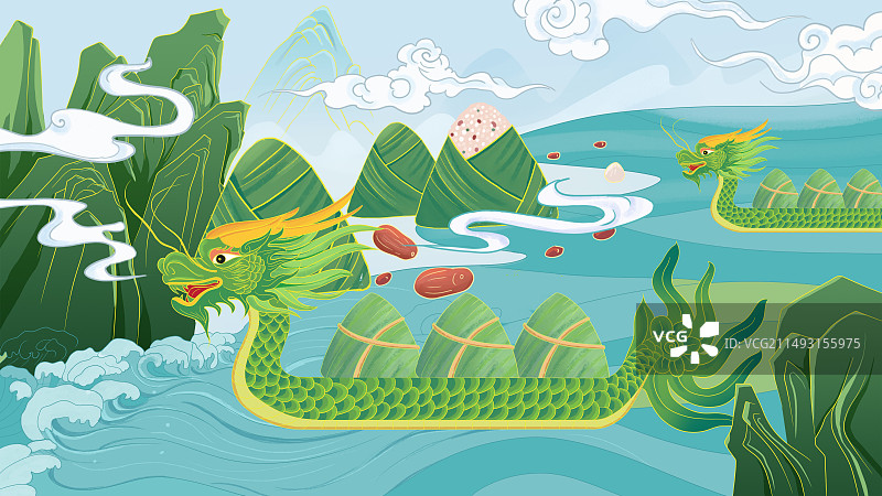 端午创意海报图片素材