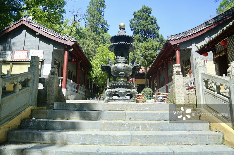 南京将军山风景区-龙泉寺图片素材