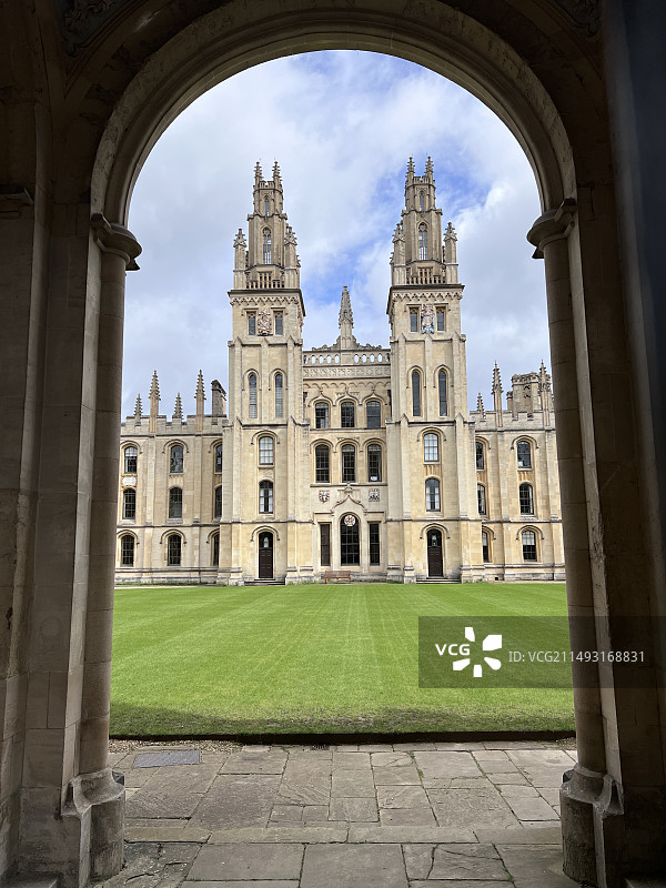 牛津all souls college(万灵学院)图片素材
