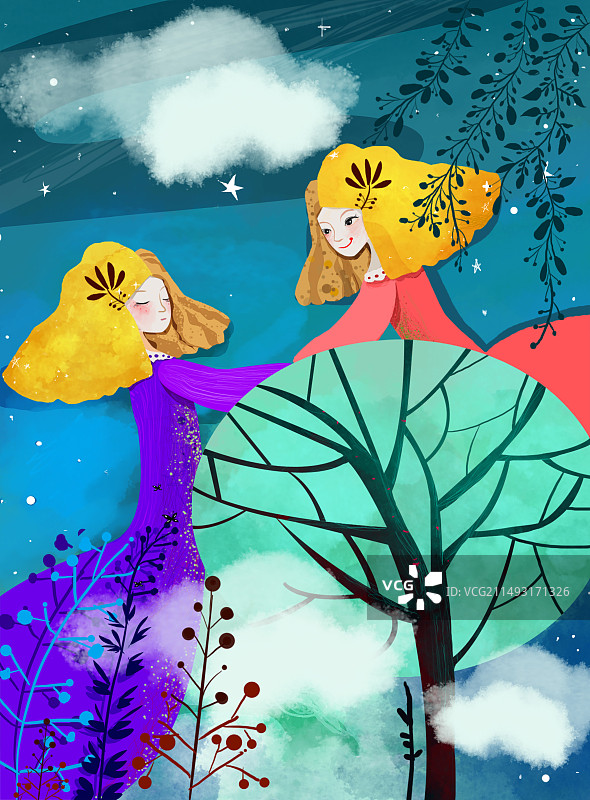 双子座图片素材