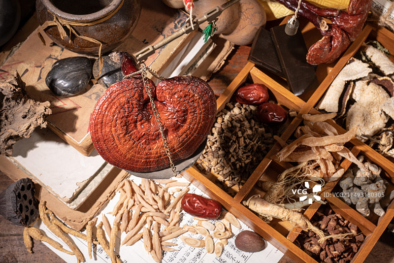 滋补中药材图片素材