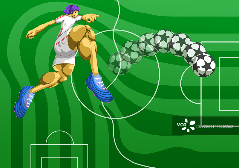 足球运动员图片素材