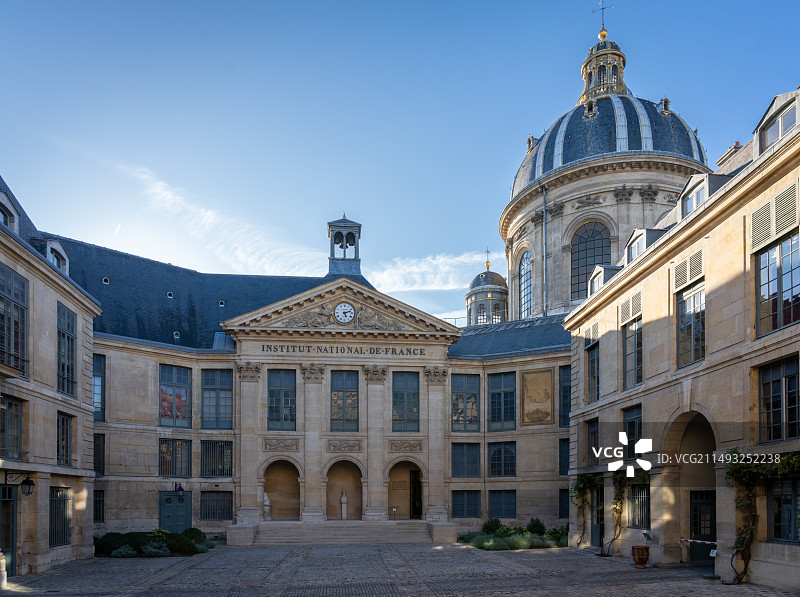巴黎法兰西学院院士楼图片素材