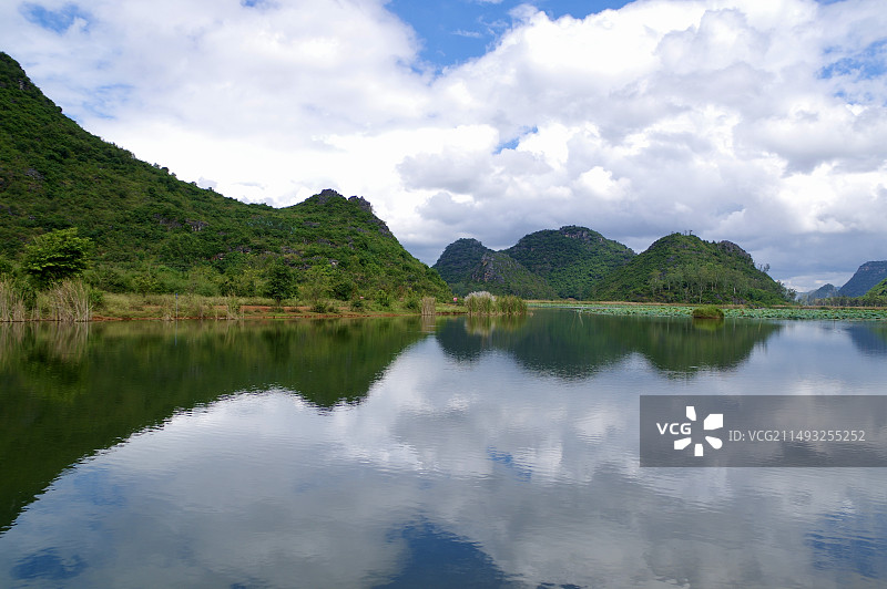 云南普者黑图片素材