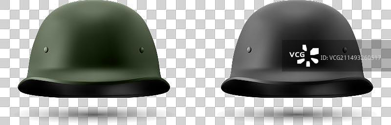 3D逼真军用保护头盔图标图片素材