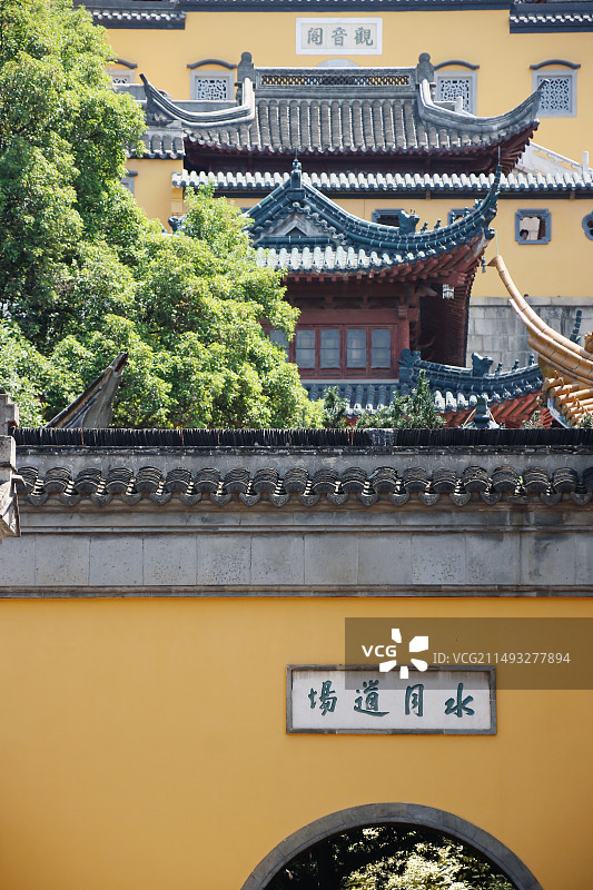 镇江金山寺图片素材