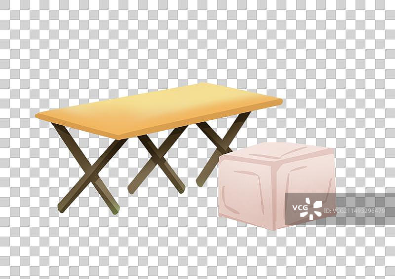 折叠桌子图片素材