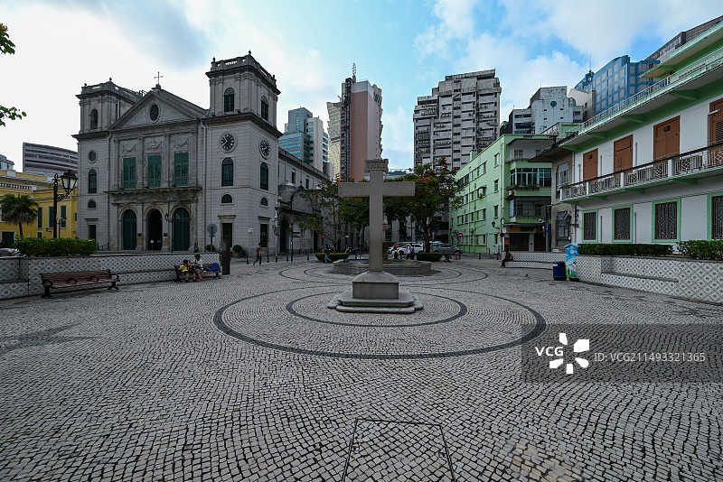 中国澳门主教座堂图片素材