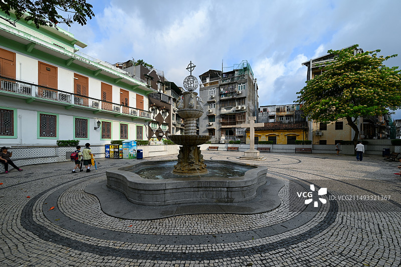 中国澳门主教座堂图片素材