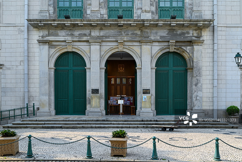 中国澳门主教座堂图片素材