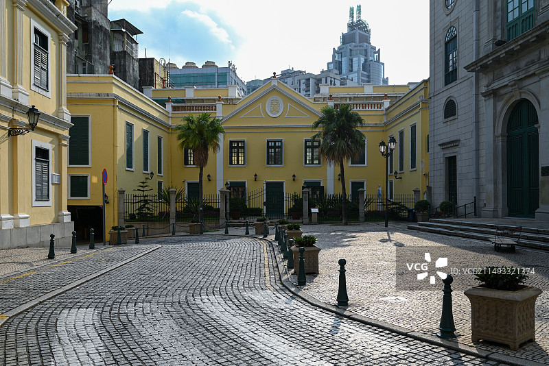 中国澳门主教座堂图片素材