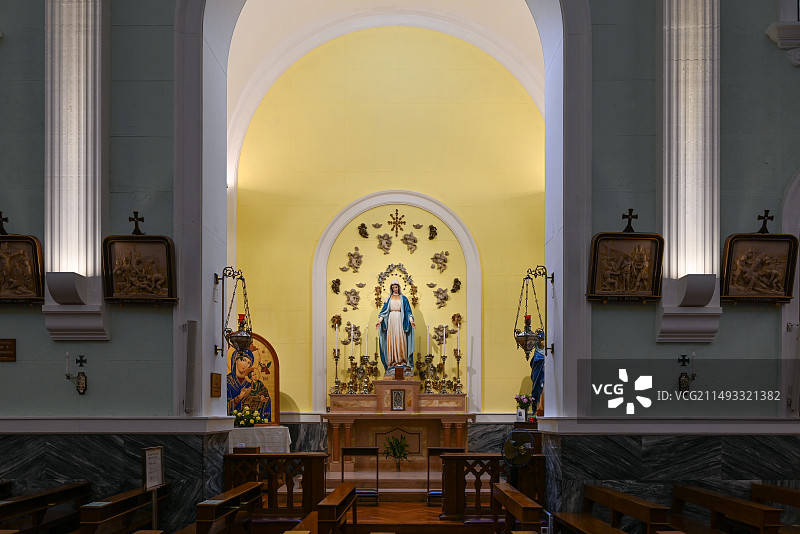 中国澳门主教座堂图片素材