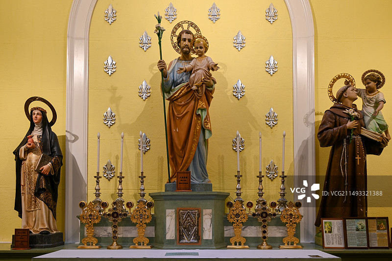 中国澳门主教座堂图片素材