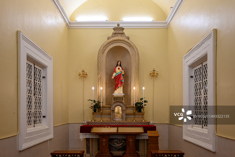 中国澳门圣安多尼教堂图片素材