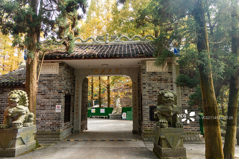 南岳衡山南台寺 寺庙庙宇古建筑图片素材