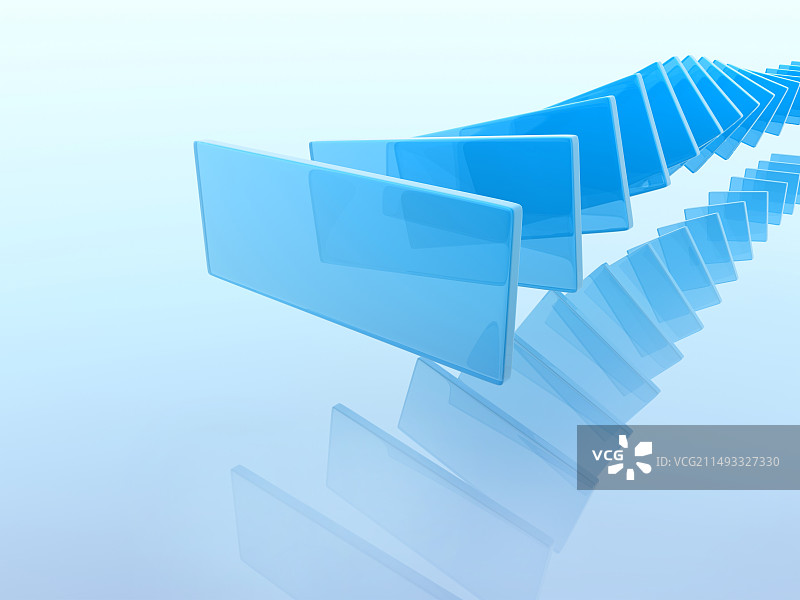 一排透明玻璃方块图片素材