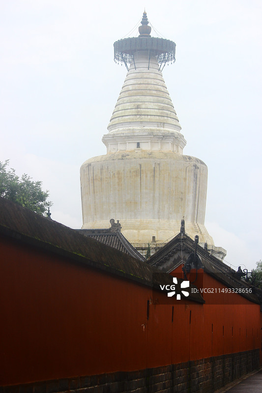 北京妙应寺白塔图片素材