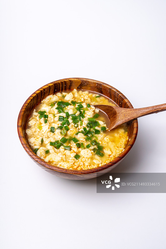 小吃美食豆腐脑，豆腐汤图片素材