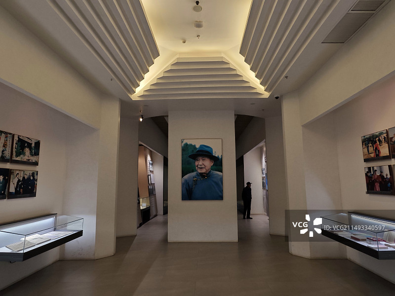 乌兰夫纪念馆旅游区系列之展馆内部景观（内蒙古呼和浩特市）图片素材