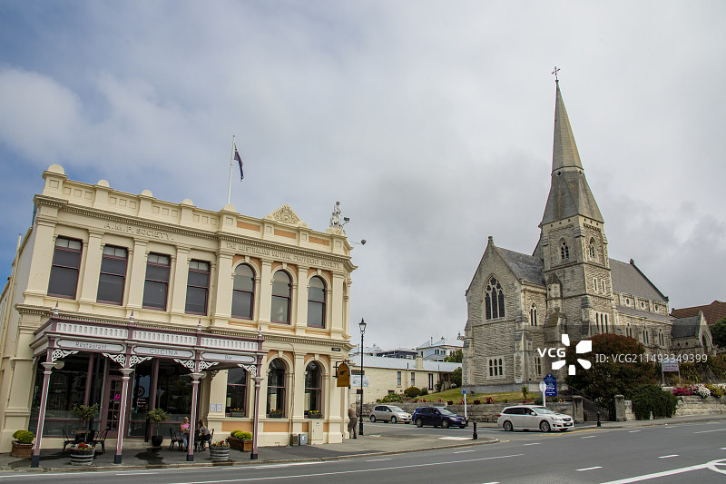 奥马鲁（英语：Oamaru；毛利语：Te Oha-a-Maru），北奥塔哥最大的一个城镇，位于新西兰图片素材