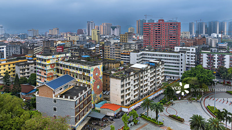 广西玉林市博白县县城风光图片素材